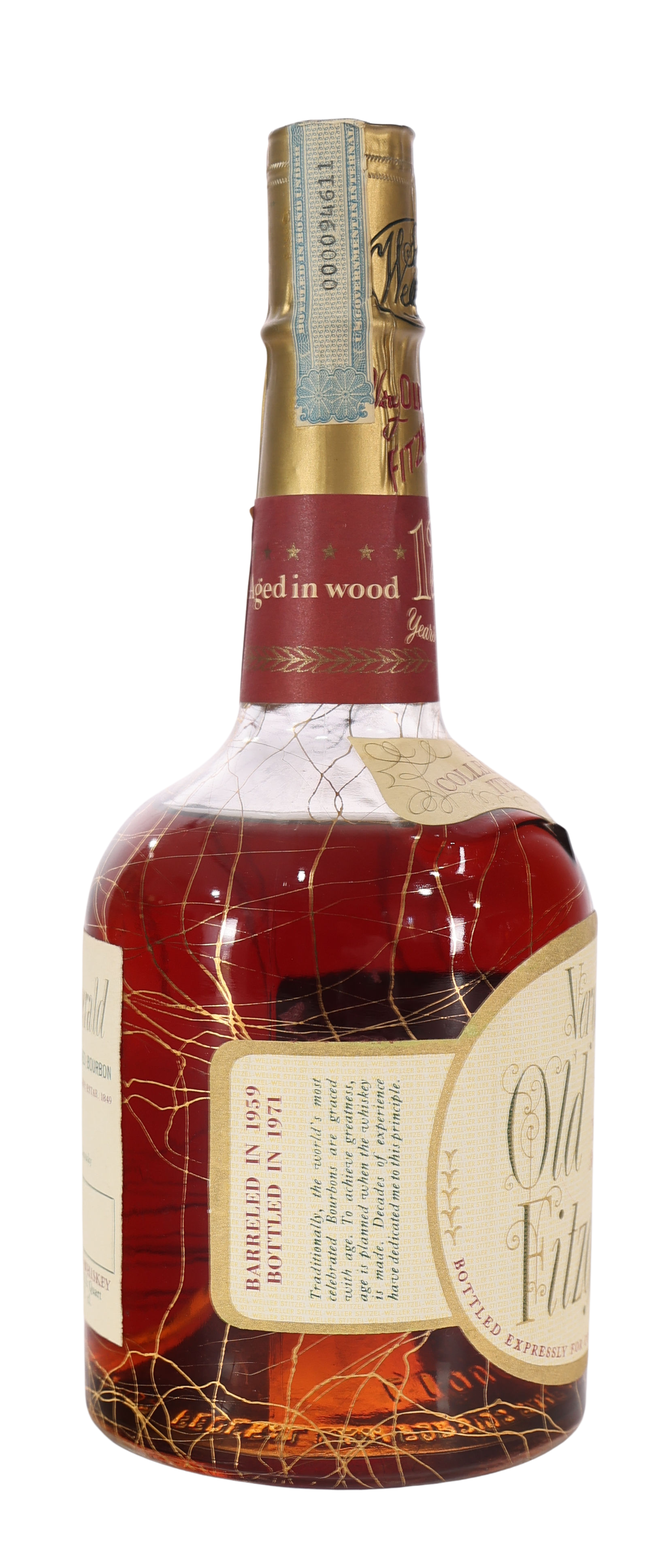 Old Fitzgerald 12yr Bourbon Export 1959-1971 Very Very Rare